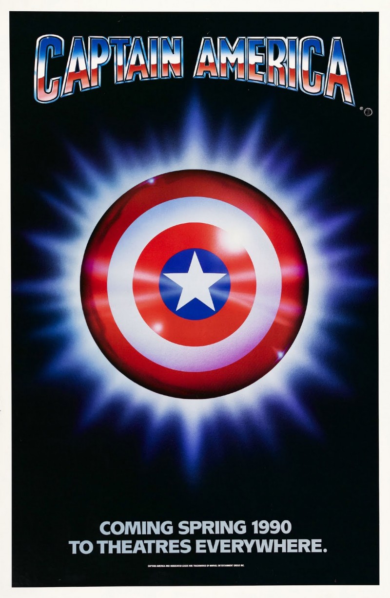 Captain America 1990 Movie Poster